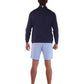 White Water Life Long Beach Quarter Zip in Navy, view 5