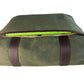 Miami Leathers Maxwell classic waxed canvas laptop messenger bag, image 6 of 10