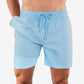 length:classic blue azure hybrid short studio front