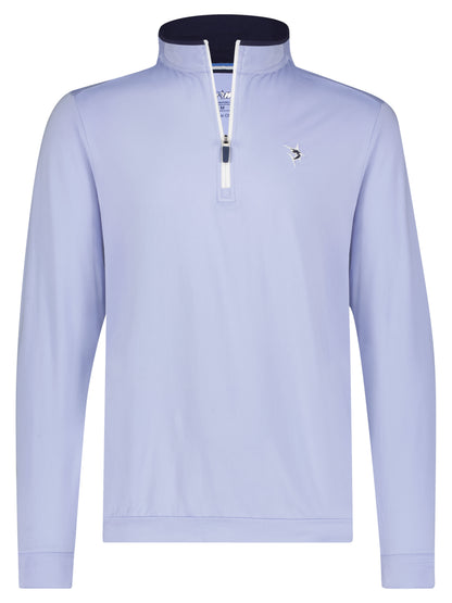 White Water Life Long Beach Quarter Zip in Grey