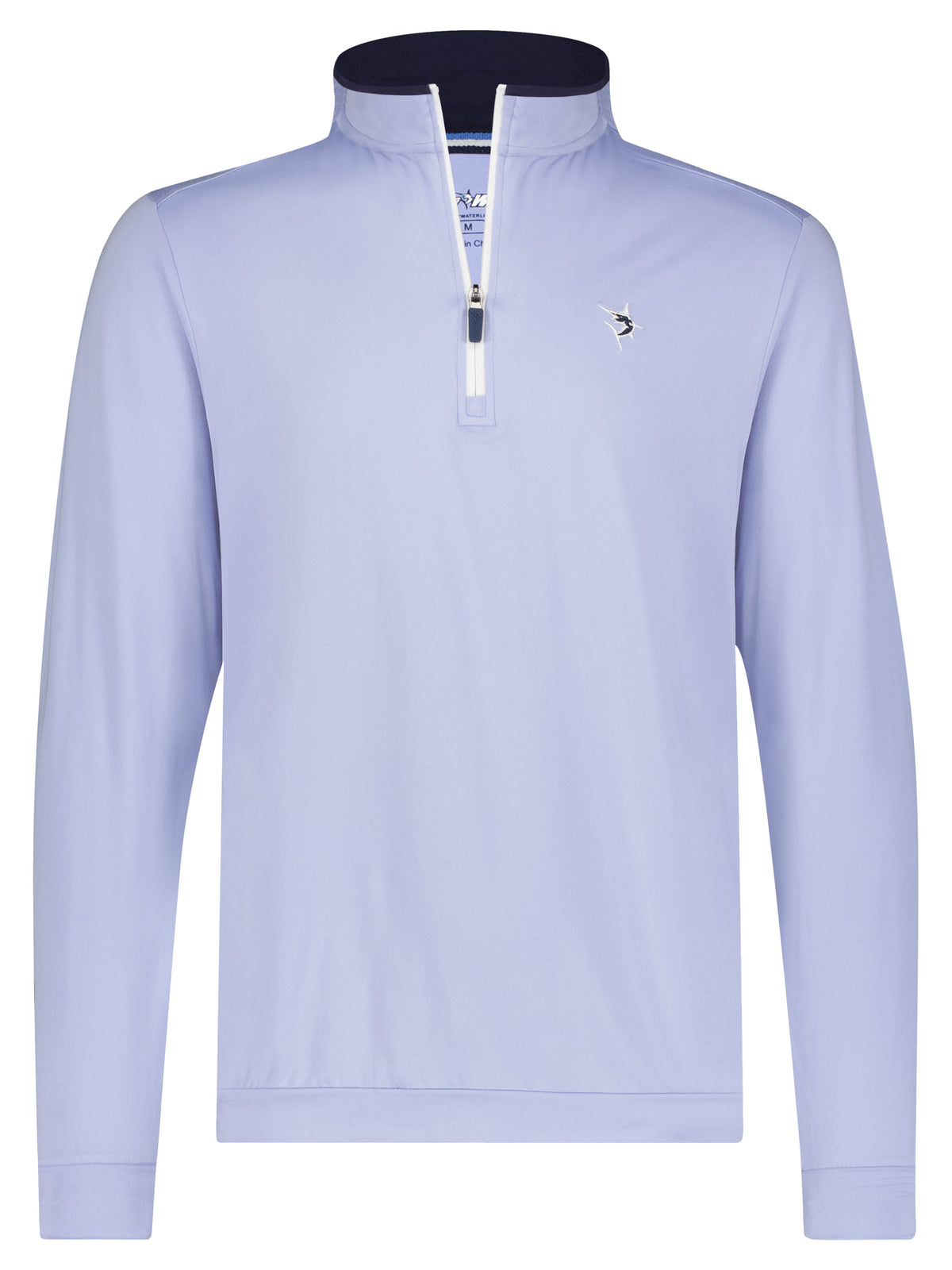 White Water Life Long Beach Quarter Zip in Grey