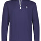 White Water Life Long Beach Quarter Zip in Navy