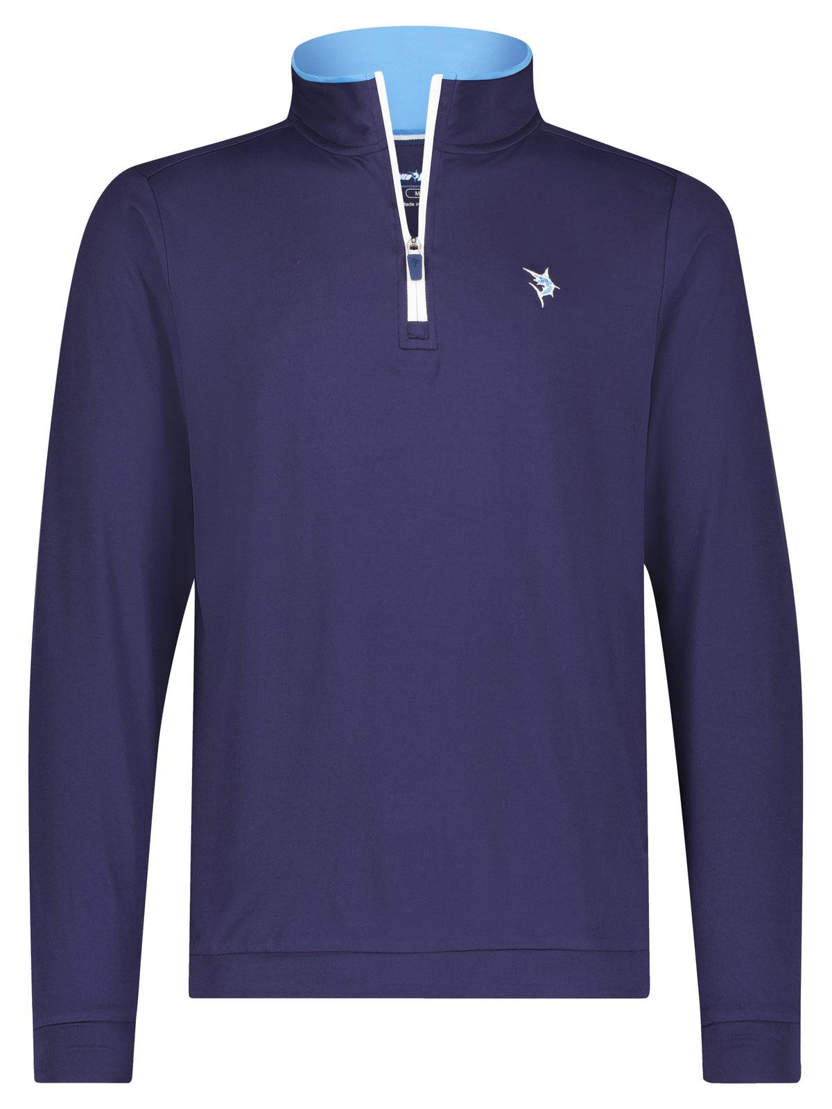 White Water Life Long Beach Quarter Zip in Navy