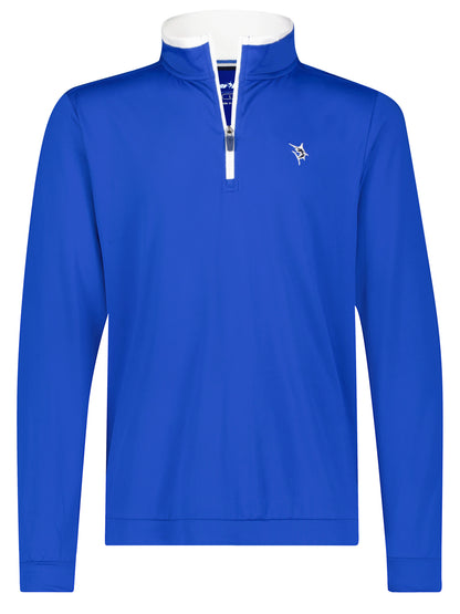 White Water Life Long Beach Quarter Zip in Royal