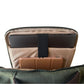 Miami Leathers Maxwell waxed canvas and leather laptop backpack, image 6 of 10