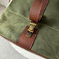 Miami Leathers Maxwell compact waxed canvas messenger bag, image 10 of 10