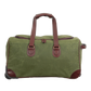 Miami Leathers Maxwell waxed canvas rolling duffel bag, image 6 of 10