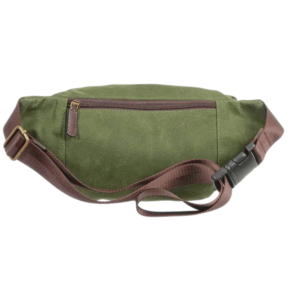 Miami Leathers Maxwell waxed canvas waist pack sling, image 4 of 6