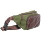 Miami Leathers Maxwell waxed canvas waist pack sling, image 1 of 6