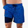 Closeout Print Hybrid Shorts