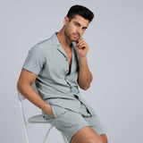 Mens-gray-swim-shirt