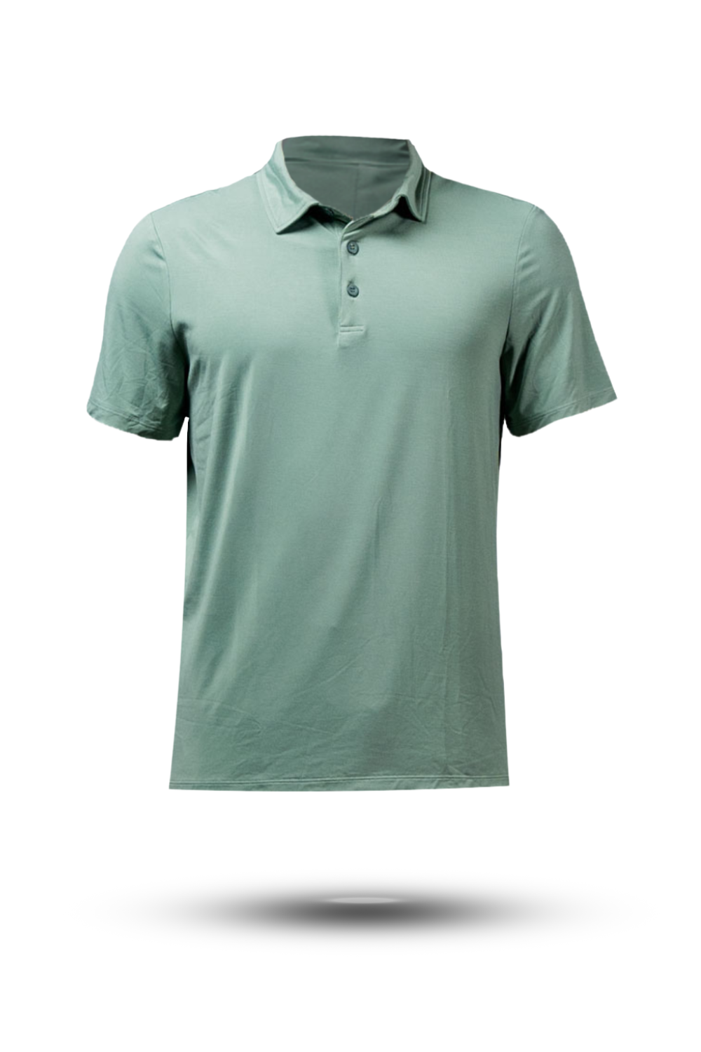 Varlo Men's Terra Recovery Polo in Low Light Olive