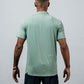 Varlo Men's Terra Recovery Polo in Low Light Olive, view 5