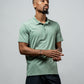 Varlo Men's Terra Recovery Polo in Low Light Olive, view 8