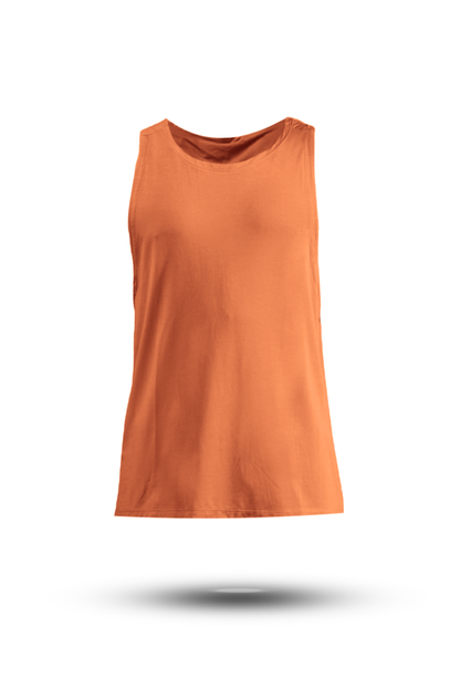 Varlo Men's Terra Recovery Tank in Sunfire Clay