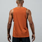 Varlo Men's Terra Recovery Tank in Sunfire Clay, view 4