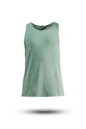 Varlo Men's Terra Recovery Tank in Low Light Olive