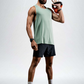 Men's Terra Recovery Tank, Low Light Olive