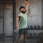 Men's Terra Recovery Tank, Low Light Olive