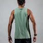 Varlo Men's Terra Recovery Tank in Low Light Olive, view 5
