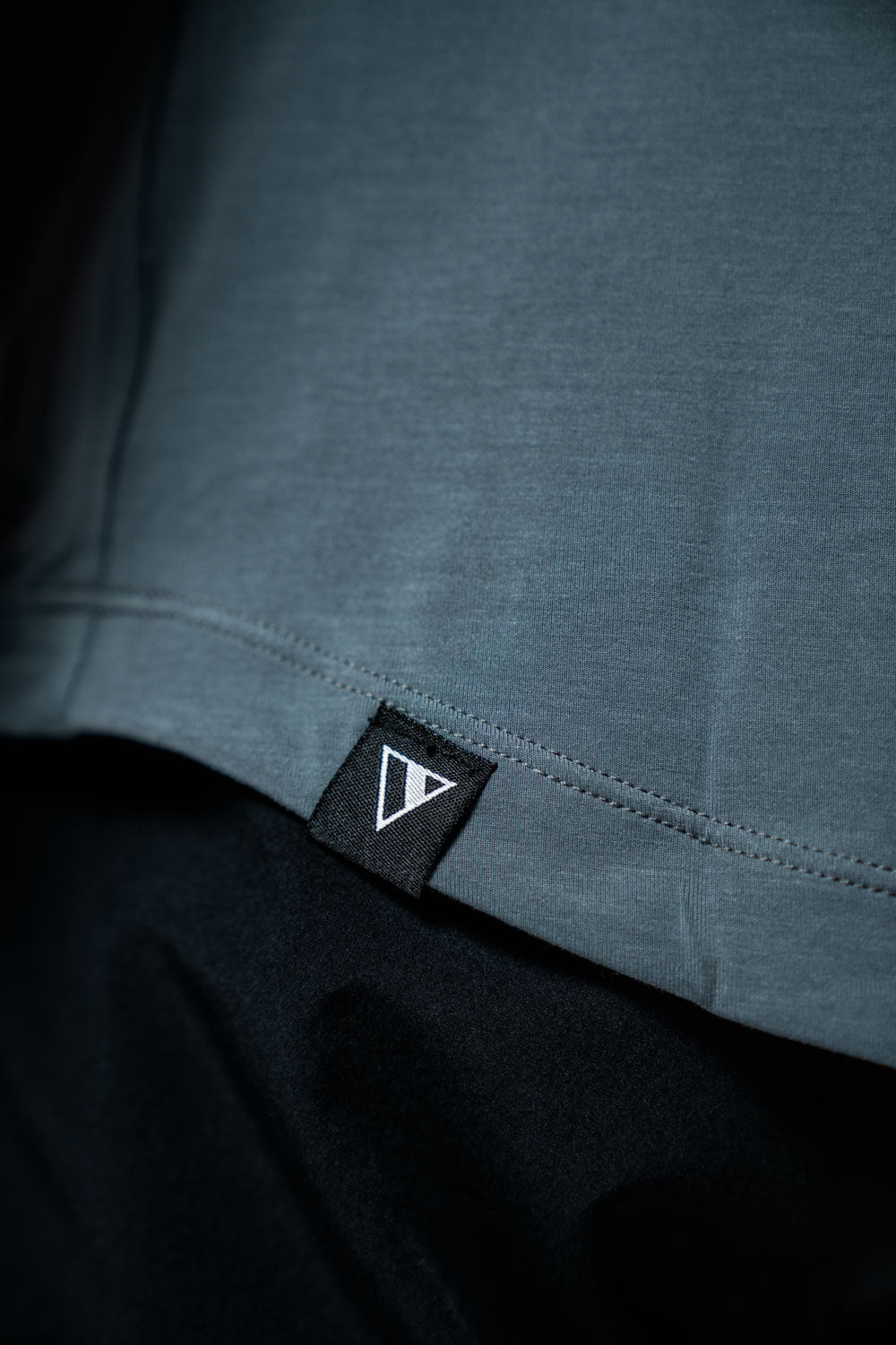Varlo Men's Terra Recovery Element Hoodie Shirt in Ash Gray, view 9