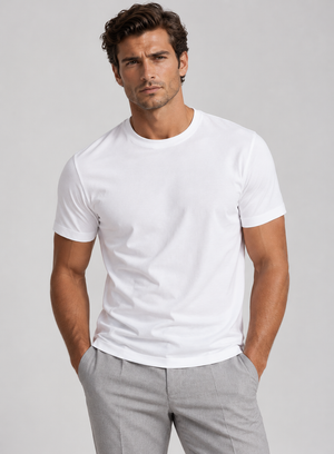 CINQO Men's Tech Tee, White