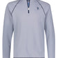 White Water Life New Harbor Quarter Zip in Grey