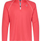 White Water Life New Harbor Quarter Zip in Red