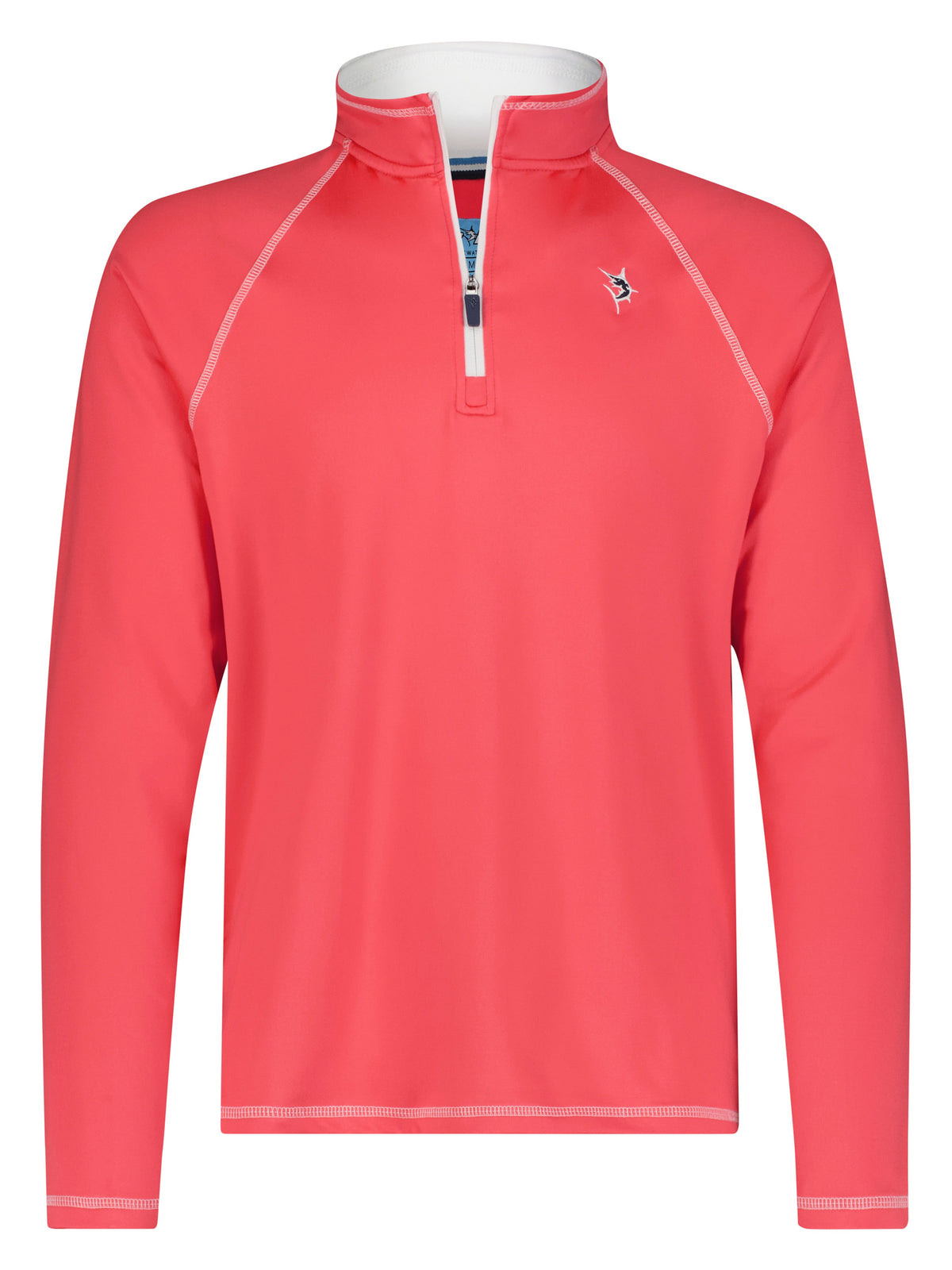 White Water Life New Harbor Quarter Zip in Red