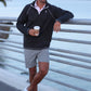 White Water Life New Harbor Quarter Zip in Navy, view 5