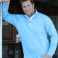 White Water Life New Harbor Quarter Zip in Light Blue, view 5