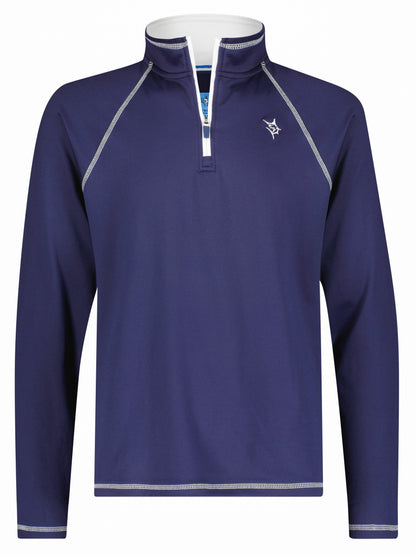 White Water Life New Harbor Quarter Zip in Navy