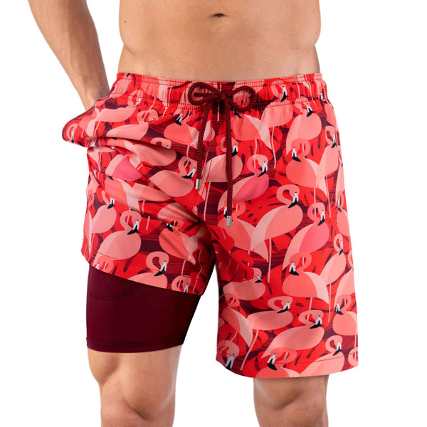 Pink-Beach-short