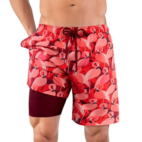Pink-Beach-shorts