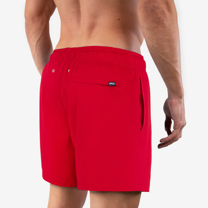 Red-swim-trunks