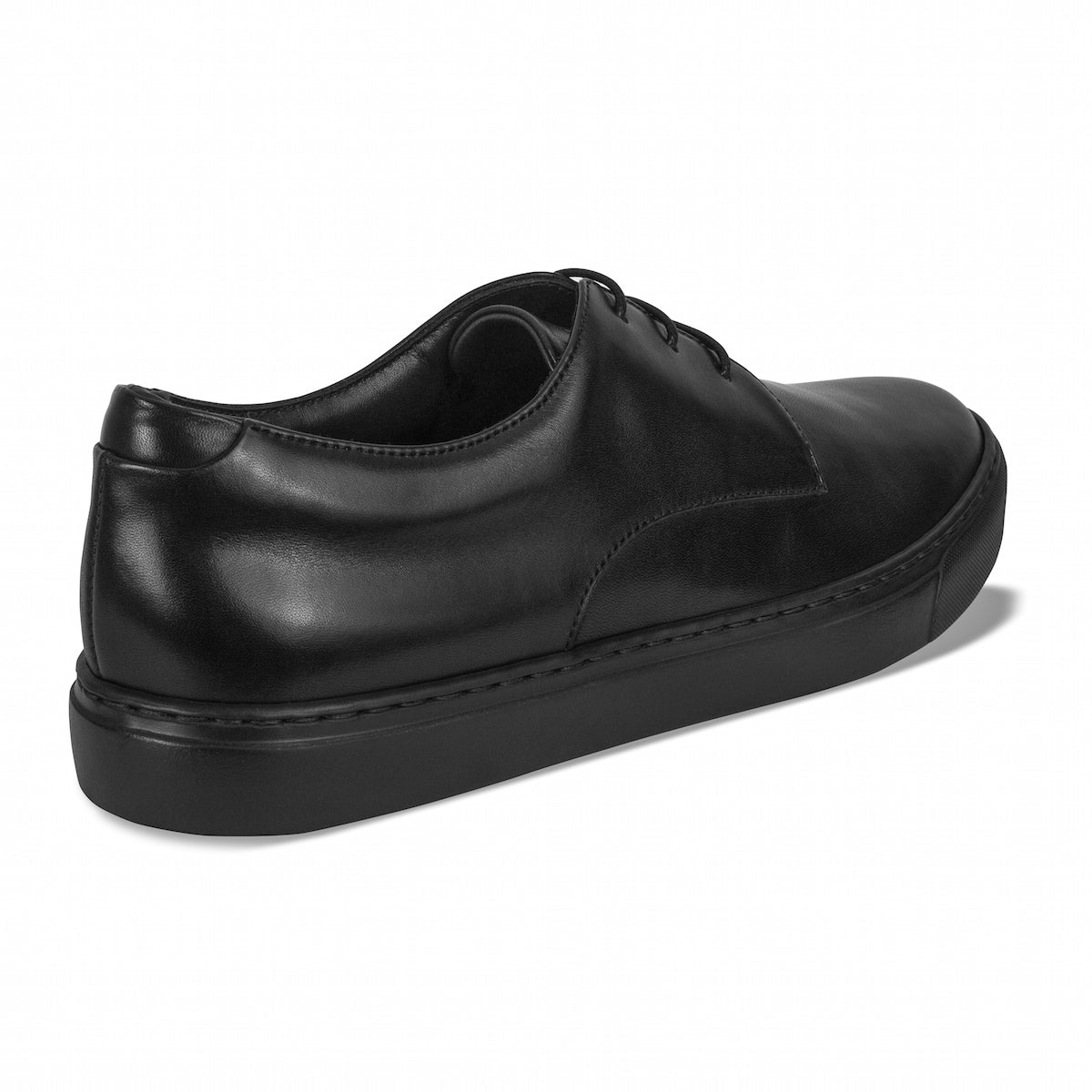 MOCALMO Men's Rodolfo Derby Sneaker in Black, view 6