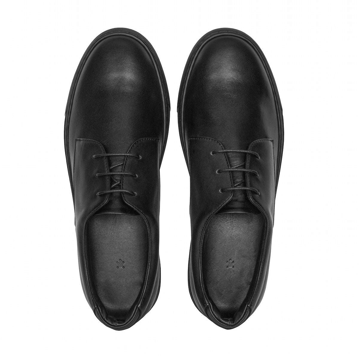 MOCALMO Men's Rodolfo Derby Sneaker in Black, view 4