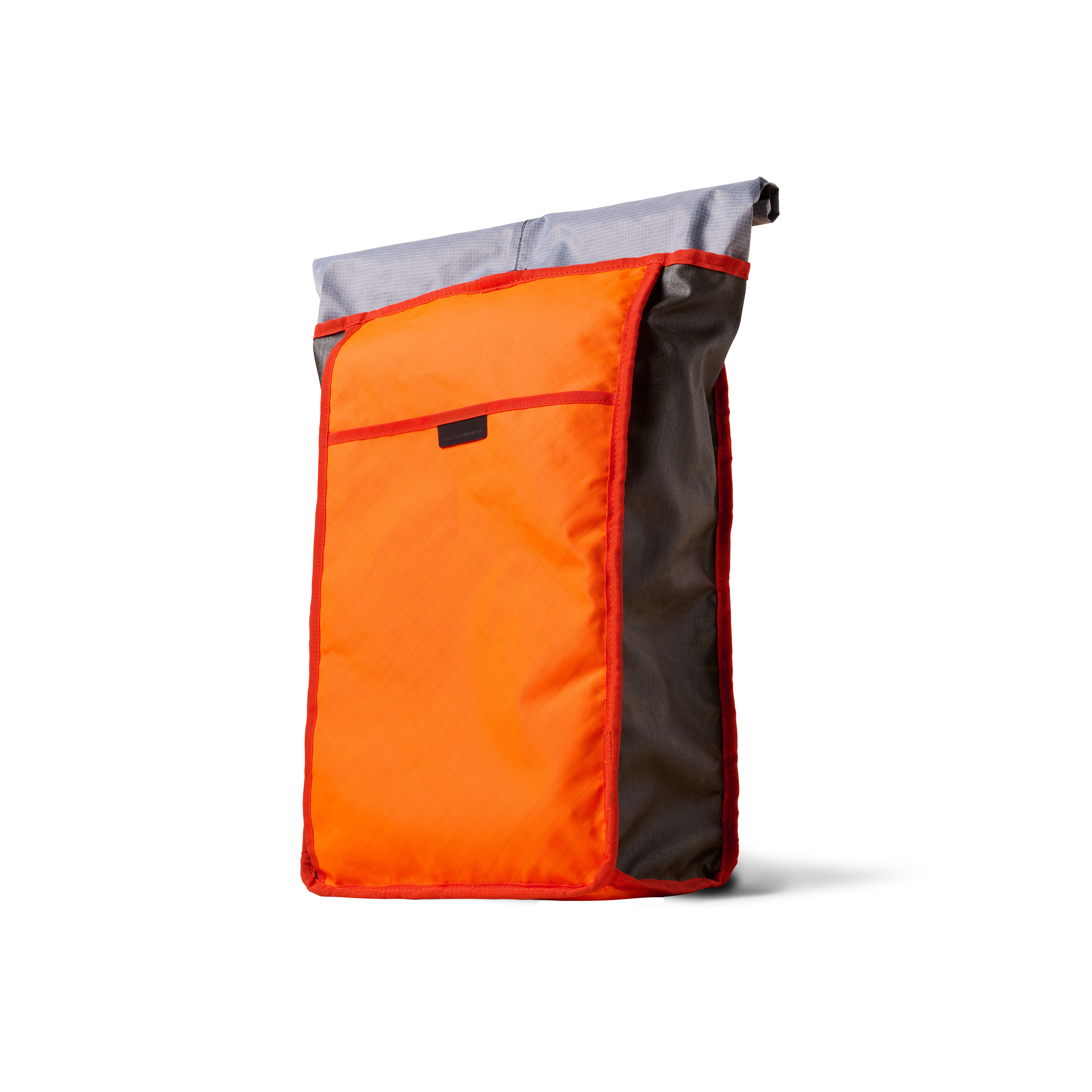 The Brown Buffalo Rolltop roll top backpack in Ballistic Black, view 4