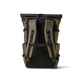 The Brown Buffalo Rolltop roll top backpack in Ranger Green Ballistic, view 3