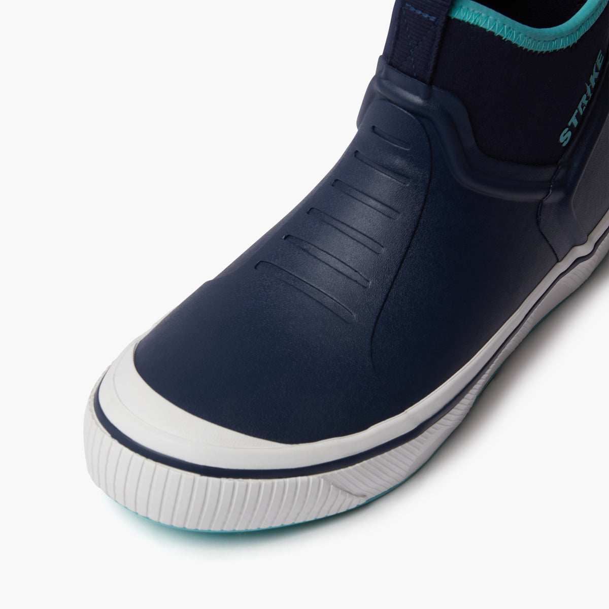 STRIKE Bigeye men's deck boot navy and aqua, image 6 of 8