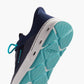 STRIKE Bluefin men's lace water sneaker navy and aqua, detail view