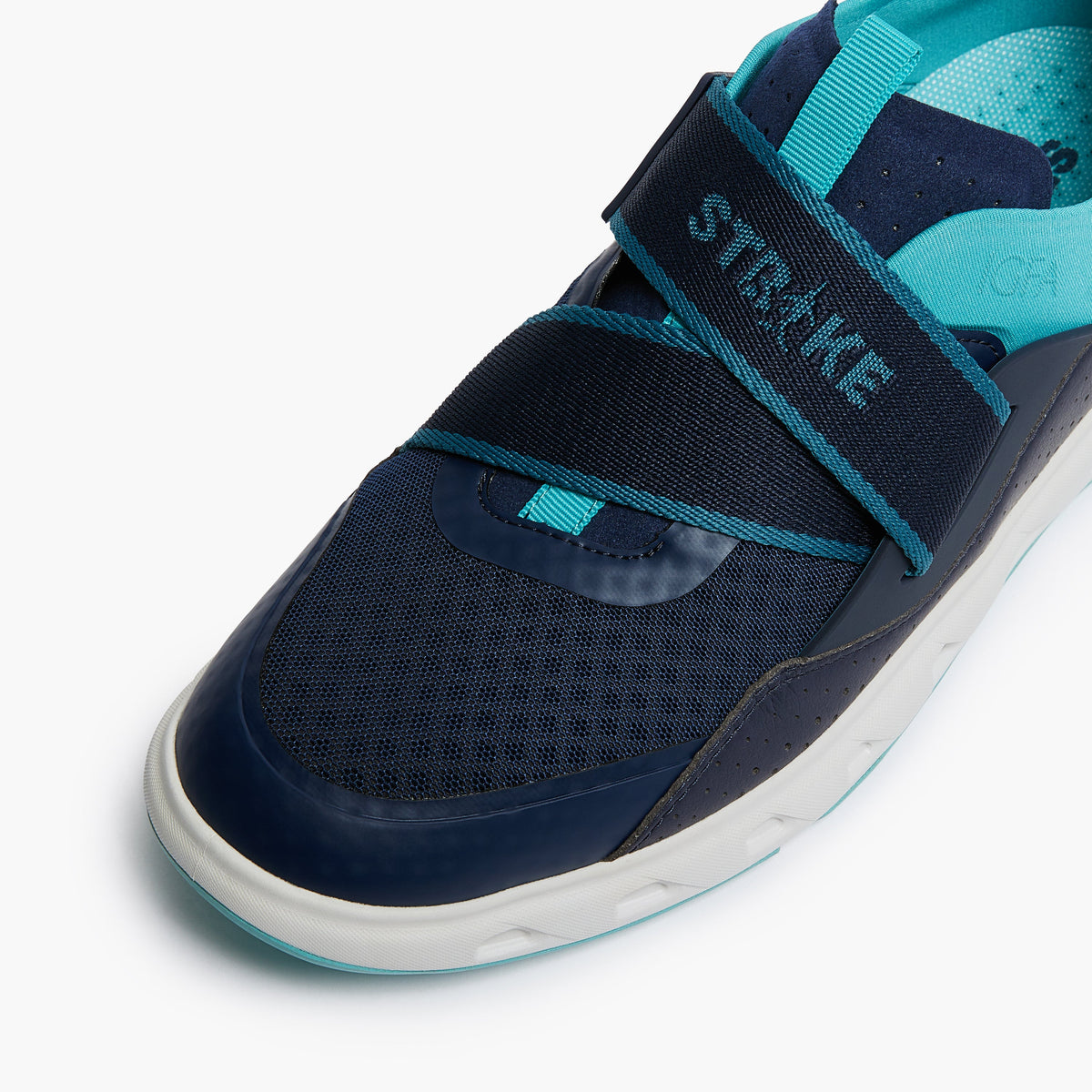STRIKE Silvertip men's strap water sneaker navy and aqua, image 7 of 8