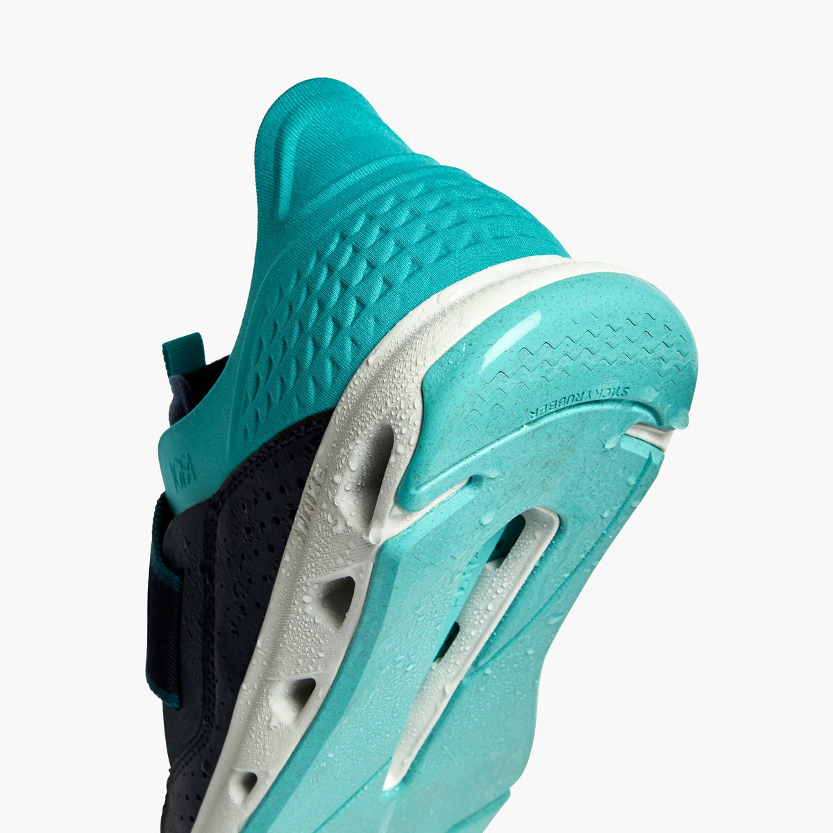 STRIKE Silvertip men's strap water sneaker navy and aqua, image 5 of 8