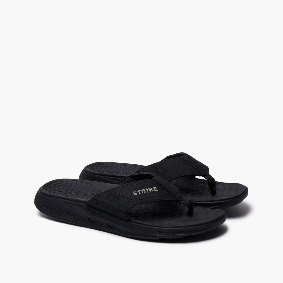 STRIKE Narrowtooth men's flip flop black, image 4 of 8
