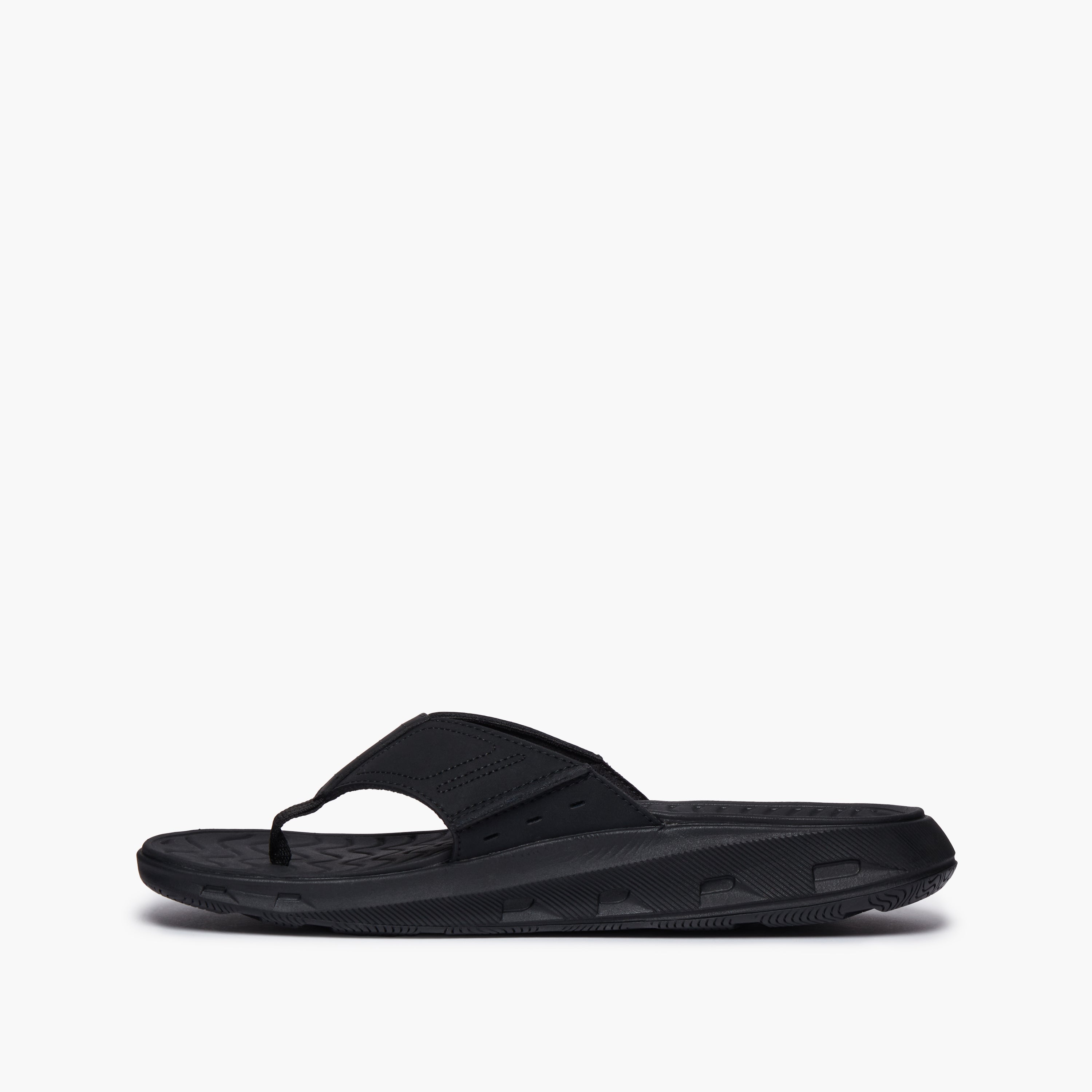 STRIKE Narrowtooth men's flip flop black, image 3 of 8