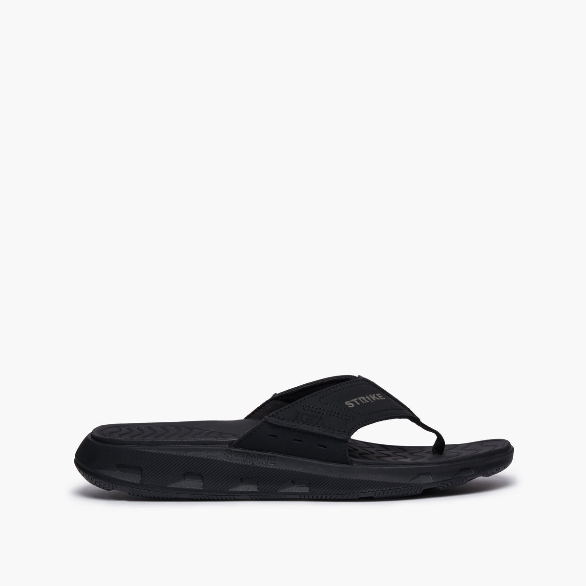 STRIKE Narrowtooth men's flip flop black, image 1 of 8