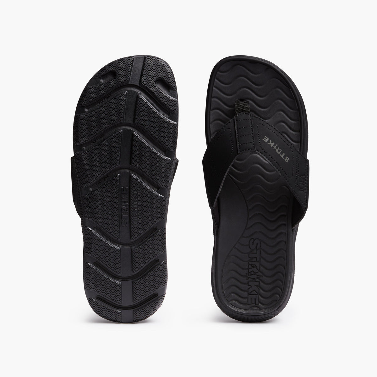 STRIKE Narrowtooth men's flip flop black, image 7 of 8