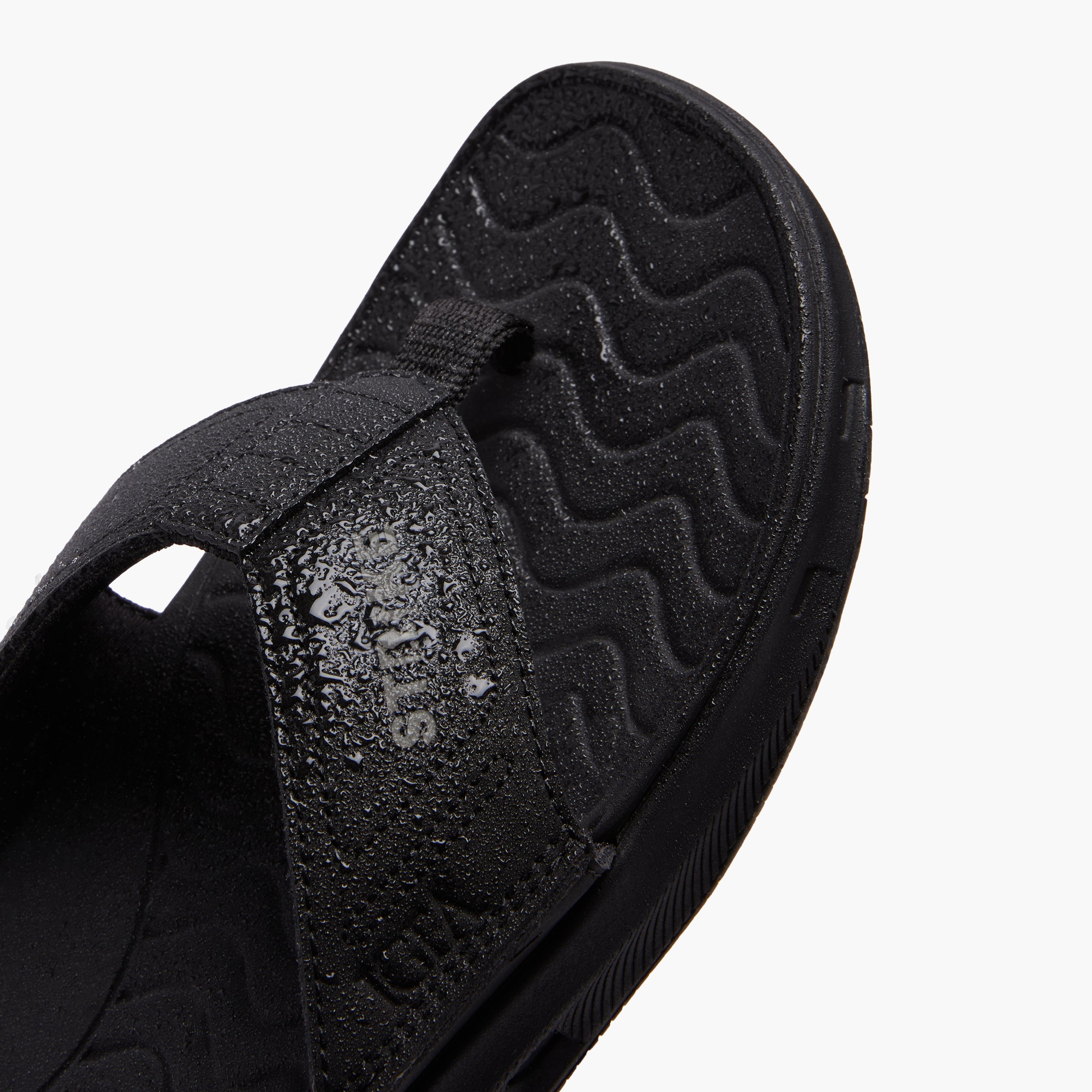 STRIKE Narrowtooth men's flip flop black, image 2 of 8