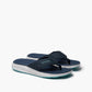 STRIKE Narrowtooth men's flip flop navy and aqua, image 4 of 8