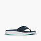 STRIKE Narrowtooth Men's Flip Flop in Navy and Aqua